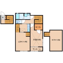 ラネージュの物件間取画像